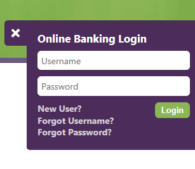 online banking login preview